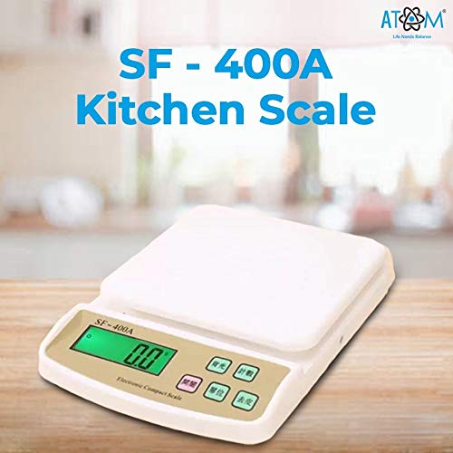 Multipurpose Digital Kitchen Weighing Scale with Max Capacity