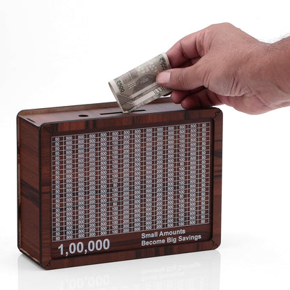 Wooden Money Saving Box