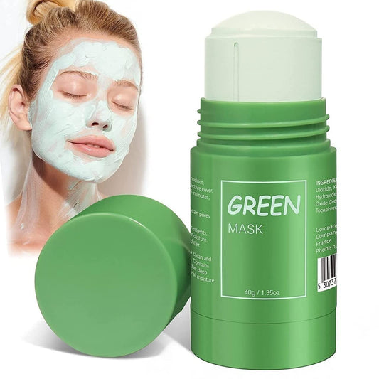 Green stick face mask