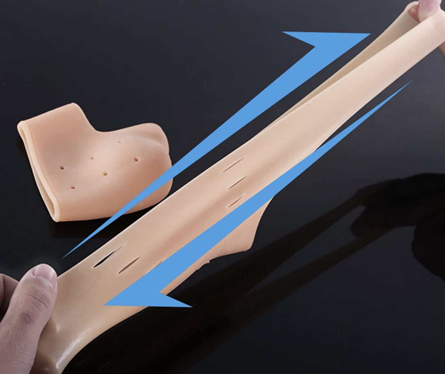 Anti crack heel