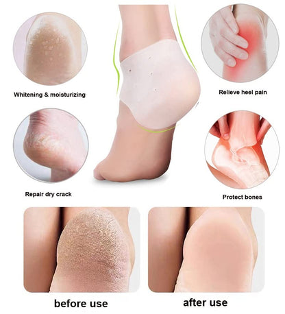 Anti crack heel