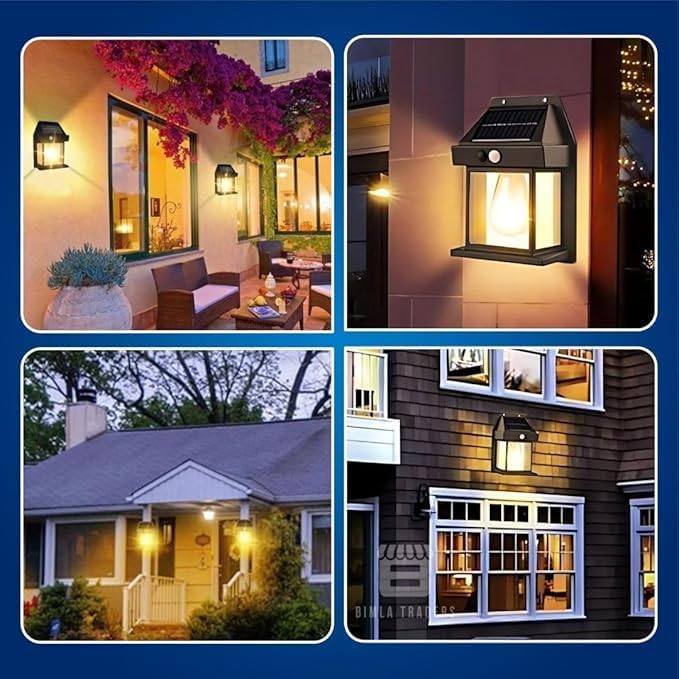 Solar wall lamp