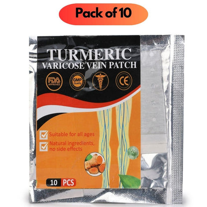 Turmeric Vericose Vein Patch (Pack of 10)