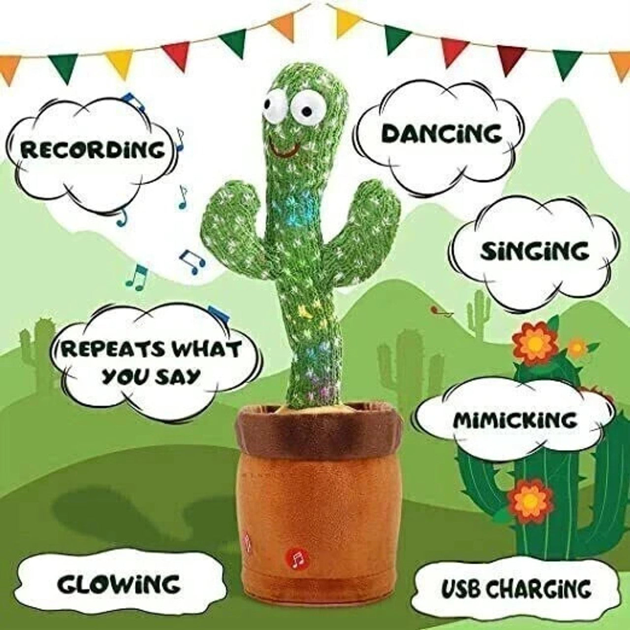Dancing Cactus Toy